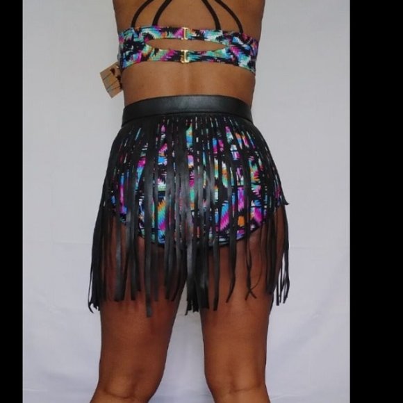 Swim Suit Belt Fringe Cover - Picture 4 of 4